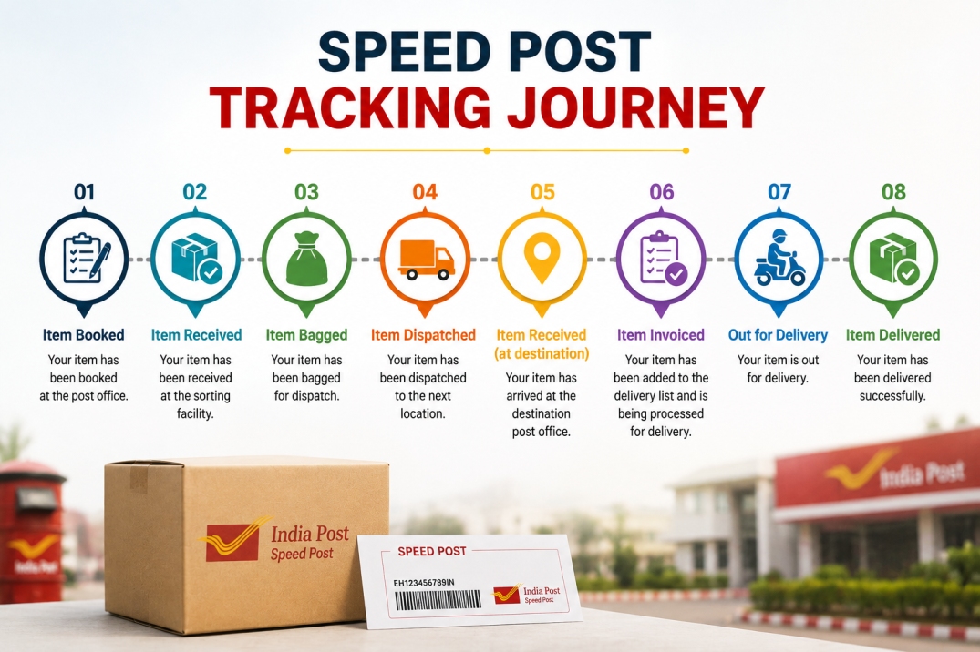 Speed post delivery timeline Speed post delivery timeline